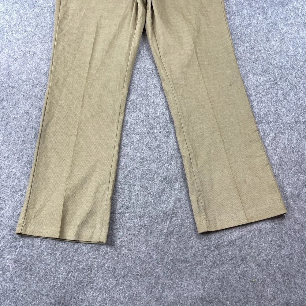 John Blair Corduroy PantsMen's 40 (38) Tan Flat Front New Old Stock‎ Tags VTG